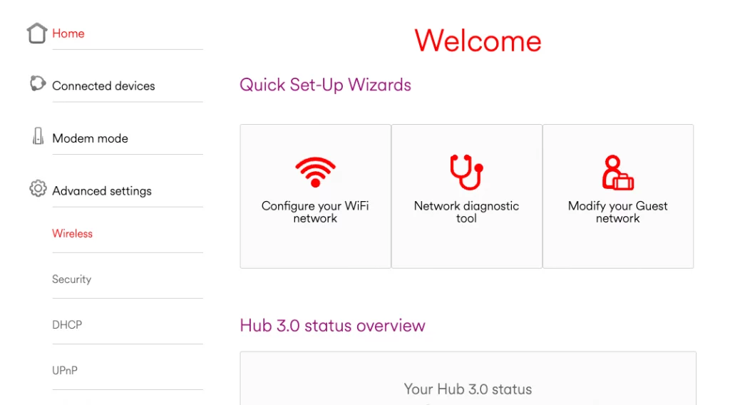 access-the-Virgin-router-settings