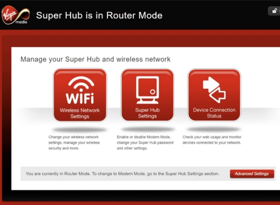 Virgin Media Router Login