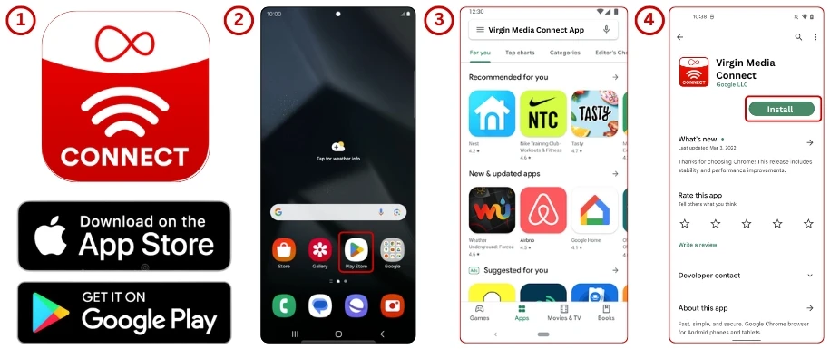 Download Virgin Media Connect App