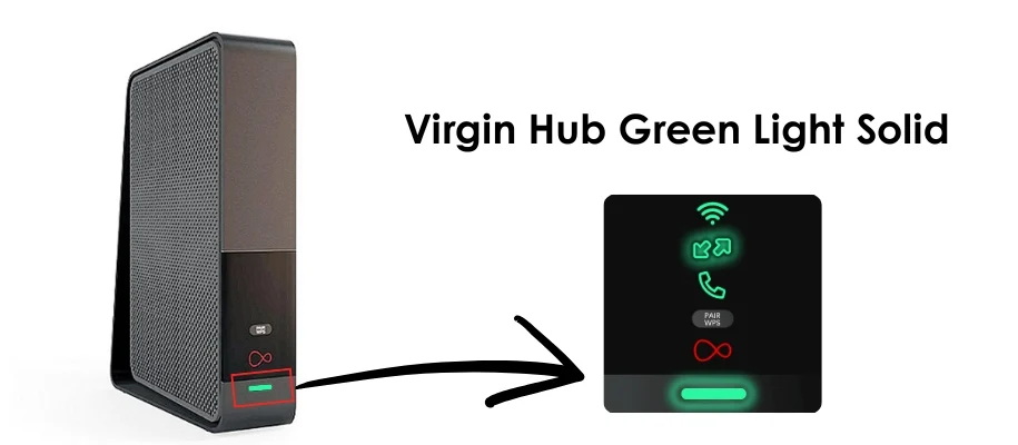 Virgin Hub Green Solid Light
